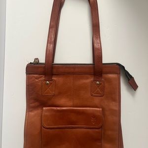 Frye leather tote